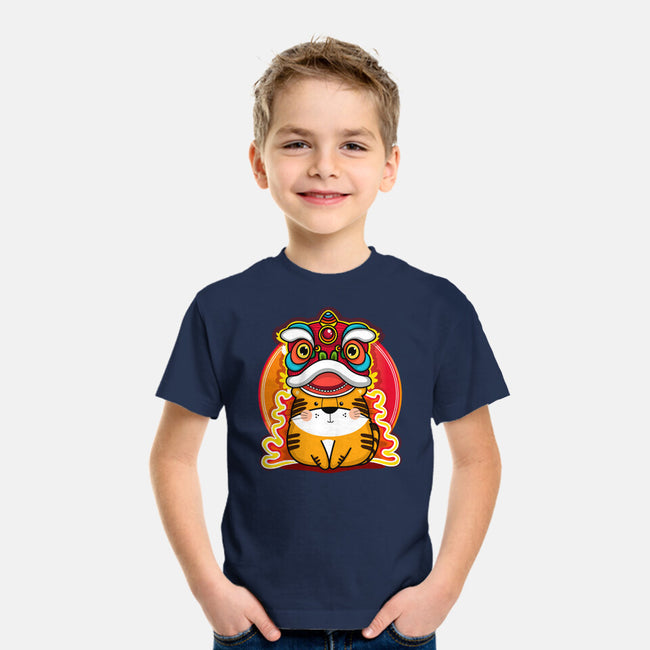 Year Of The Tiger-youth basic tee-krisren28