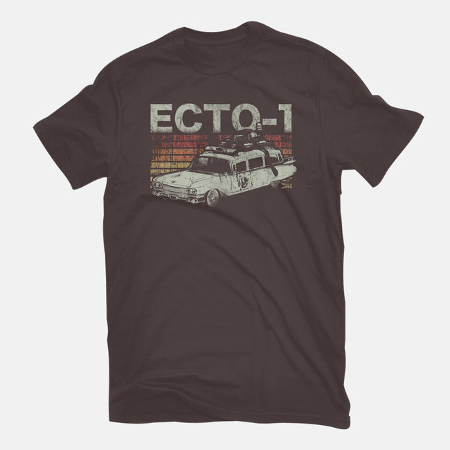 Retro Ecto-1-womens basic tee-fanfreak1