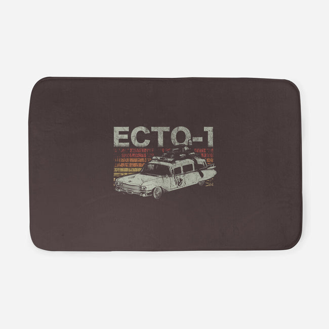 Retro Ecto-1-none memory foam bath mat-fanfreak1