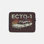 Retro Ecto-1-none zippered laptop sleeve-fanfreak1