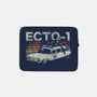 Retro Ecto-1-none zippered laptop sleeve-fanfreak1