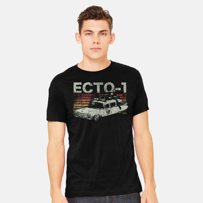 Retro Ecto-1-mens heavyweight tee-fanfreak1