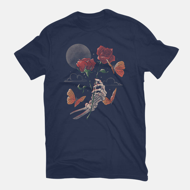 Love And Thorns-womens fitted tee-eduely