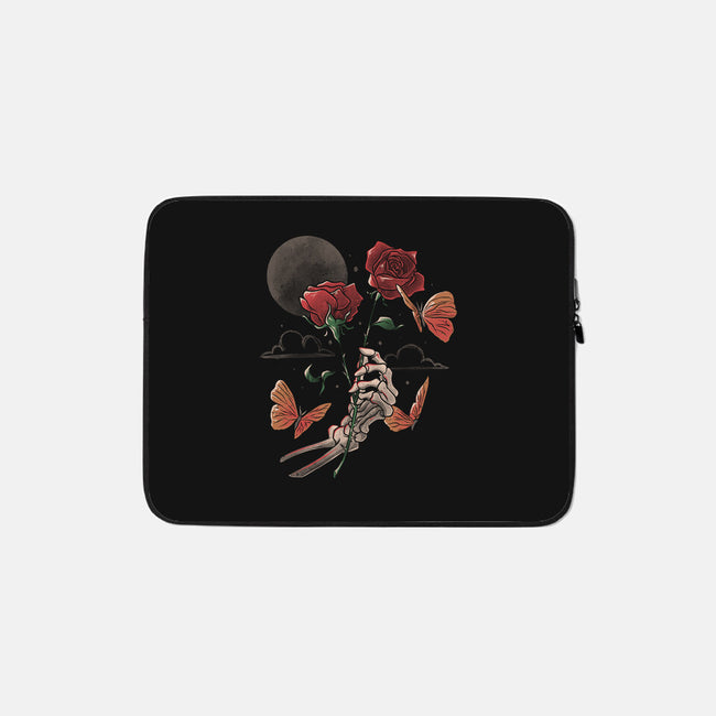 Love And Thorns-none zippered laptop sleeve-eduely