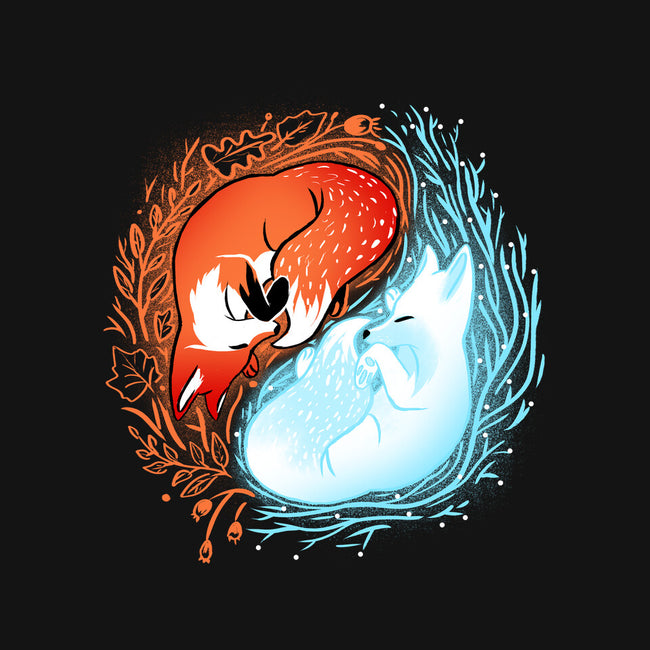 Autumn And Winter Fox-womens basic tee-IKILO