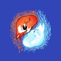 Autumn And Winter Fox-none stretched canvas-IKILO