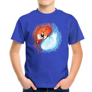 Autumn And Winter Fox