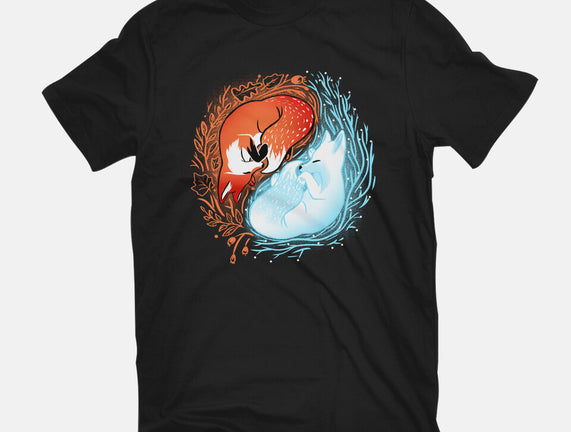 Autumn And Winter Fox