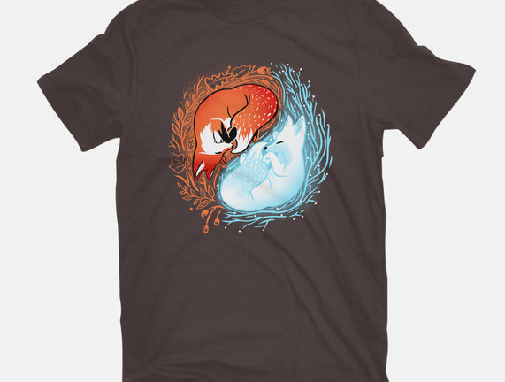 Autumn And Winter Fox