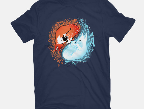 Autumn And Winter Fox