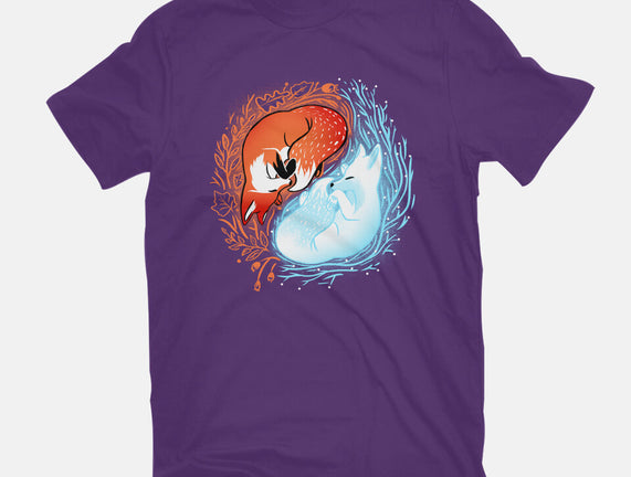 Autumn And Winter Fox