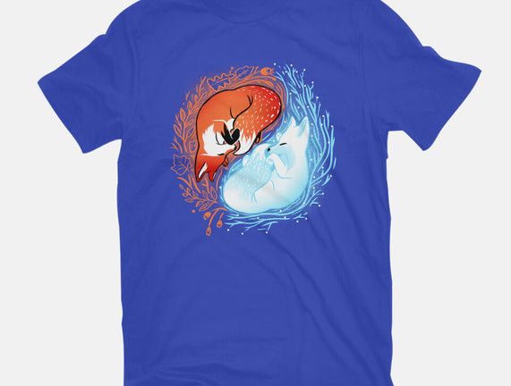 Autumn And Winter Fox