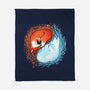 Autumn And Winter Fox-none fleece blanket-IKILO