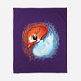Autumn And Winter Fox-none fleece blanket-IKILO