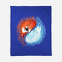 Autumn And Winter Fox-none fleece blanket-IKILO