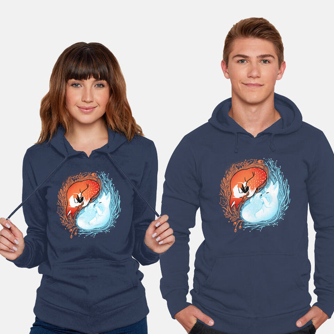 Autumn And Winter Fox-unisex pullover sweatshirt-IKILO