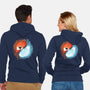Autumn And Winter Fox-unisex zip-up sweatshirt-IKILO