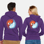 Autumn And Winter Fox-unisex zip-up sweatshirt-IKILO