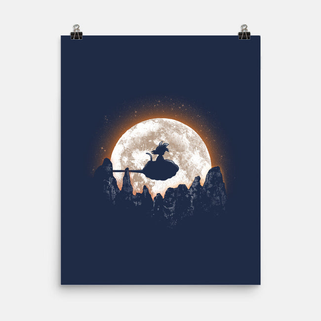 Moonlight Clouds-none matte poster-fanfreak1