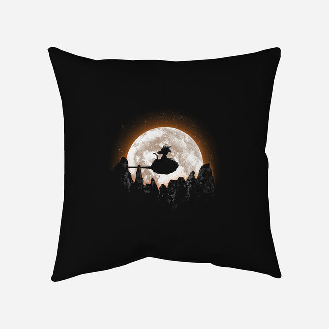 Moonlight Clouds-none removable cover w insert throw pillow-fanfreak1
