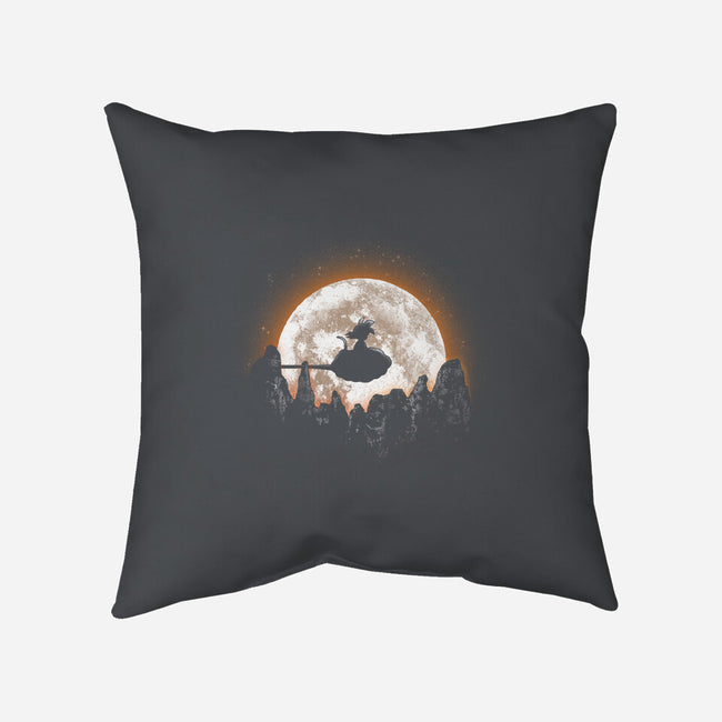 Moonlight Clouds-none removable cover w insert throw pillow-fanfreak1