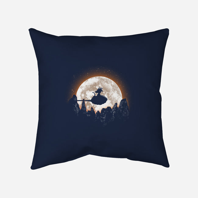Moonlight Clouds-none removable cover w insert throw pillow-fanfreak1