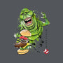 Slimer Sumi-E-none polyester shower curtain-DrMonekers