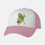 Slimer Sumi-E-unisex trucker hat-DrMonekers