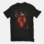 The Queen Of Gotham-unisex basic tee-Six Eyed Monster