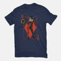 The Queen Of Gotham-mens heavyweight tee-Six Eyed Monster
