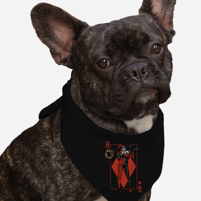The Queen Of Gotham-dog bandana pet collar-Six Eyed Monster
