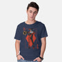 The Queen Of Gotham-mens basic tee-Six Eyed Monster