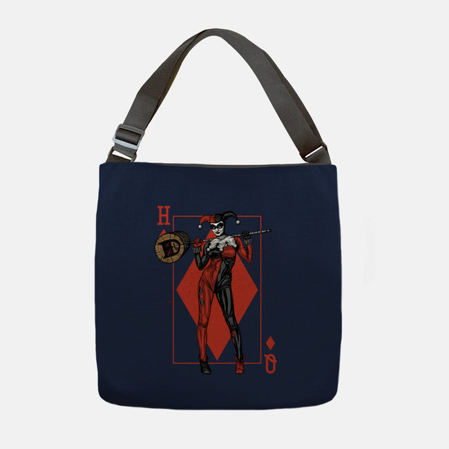 The Queen Of Gotham-none adjustable tote-Six Eyed Monster