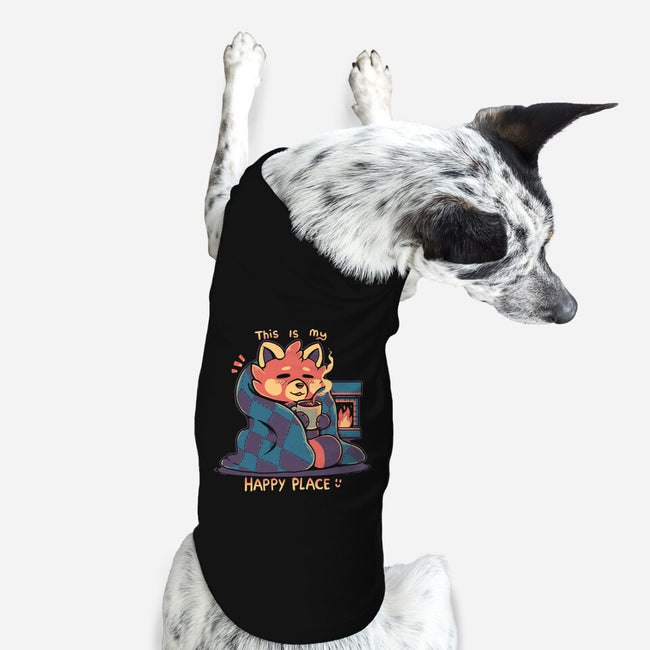 Happy Place Fireplace-dog basic pet tank-TechraNova