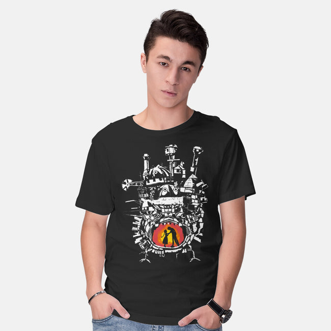 Howl's Castle-mens basic tee-RamenBoy