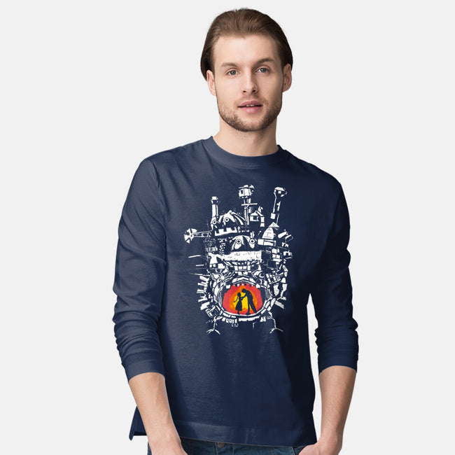 Howl's Castle-mens long sleeved tee-RamenBoy