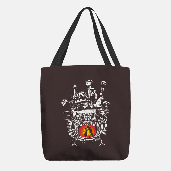 Howl's Castle-none basic tote-RamenBoy