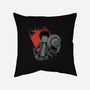 Dark Luffy-none removable cover throw pillow-xMorfina