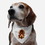 Ukiyo E Firebender-dog adjustable pet collar-dandingeroz