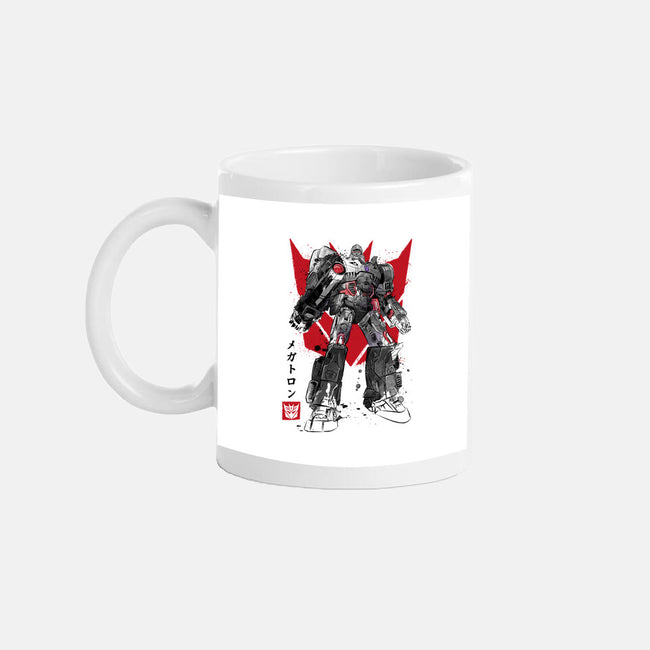 Destruction Sumi-E-none glossy mug-DrMonekers