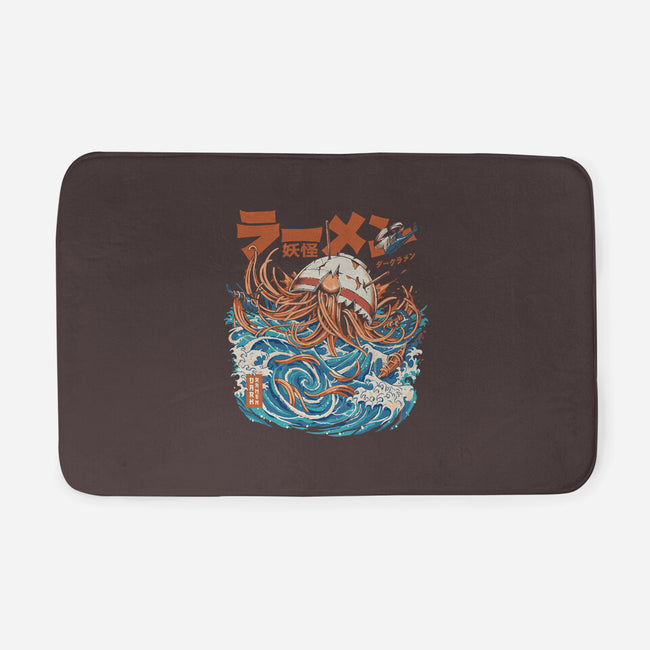 Dark Great Ramen Of Kanagawa-none memory foam bath mat-ilustrata