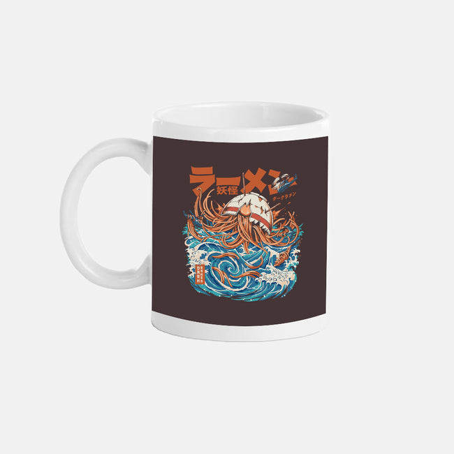 Dark Great Ramen Of Kanagawa-none glossy mug-ilustrata