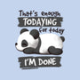 Enough Todaying-none drawstring bag-NemiMakeit