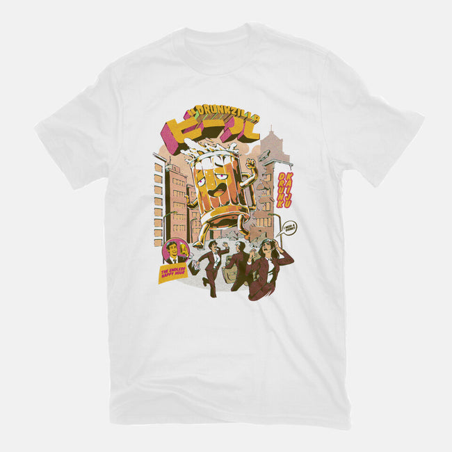 Drunk Beer Attack-youth basic tee-ilustrata