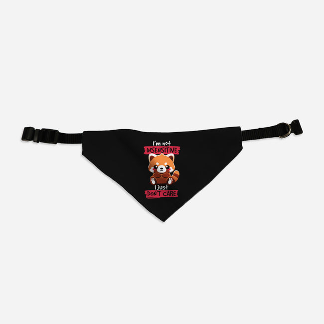 Insensitive Red Panda-cat adjustable pet collar-NemiMakeit