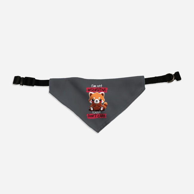 Insensitive Red Panda-cat adjustable pet collar-NemiMakeit