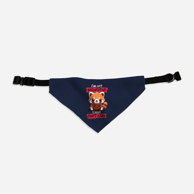 Insensitive Red Panda-cat adjustable pet collar-NemiMakeit
