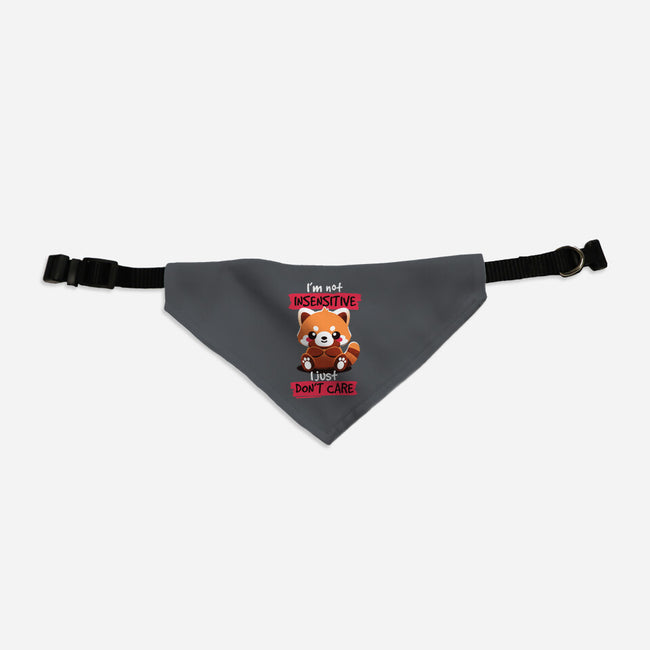 Insensitive Red Panda-dog adjustable pet collar-NemiMakeit