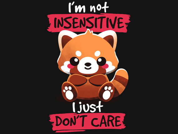 Insensitive Red Panda