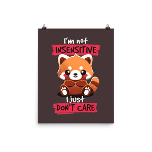 Insensitive Red Panda
